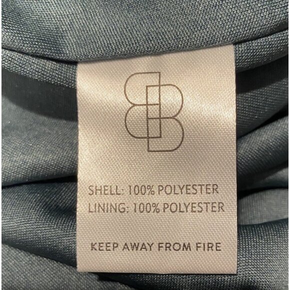 BALTIC BORN LUCIANA GREEN FLORAL HIGH NECK SHEER SLEEVE MAXI DRESS SZ XL - Picture 11 of 11